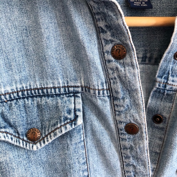 GUESS DENIM TOP - Picture 6 of 7